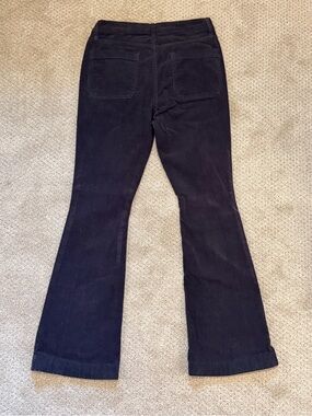 a.n.a Black High-Rise Corduroy Flare Pants